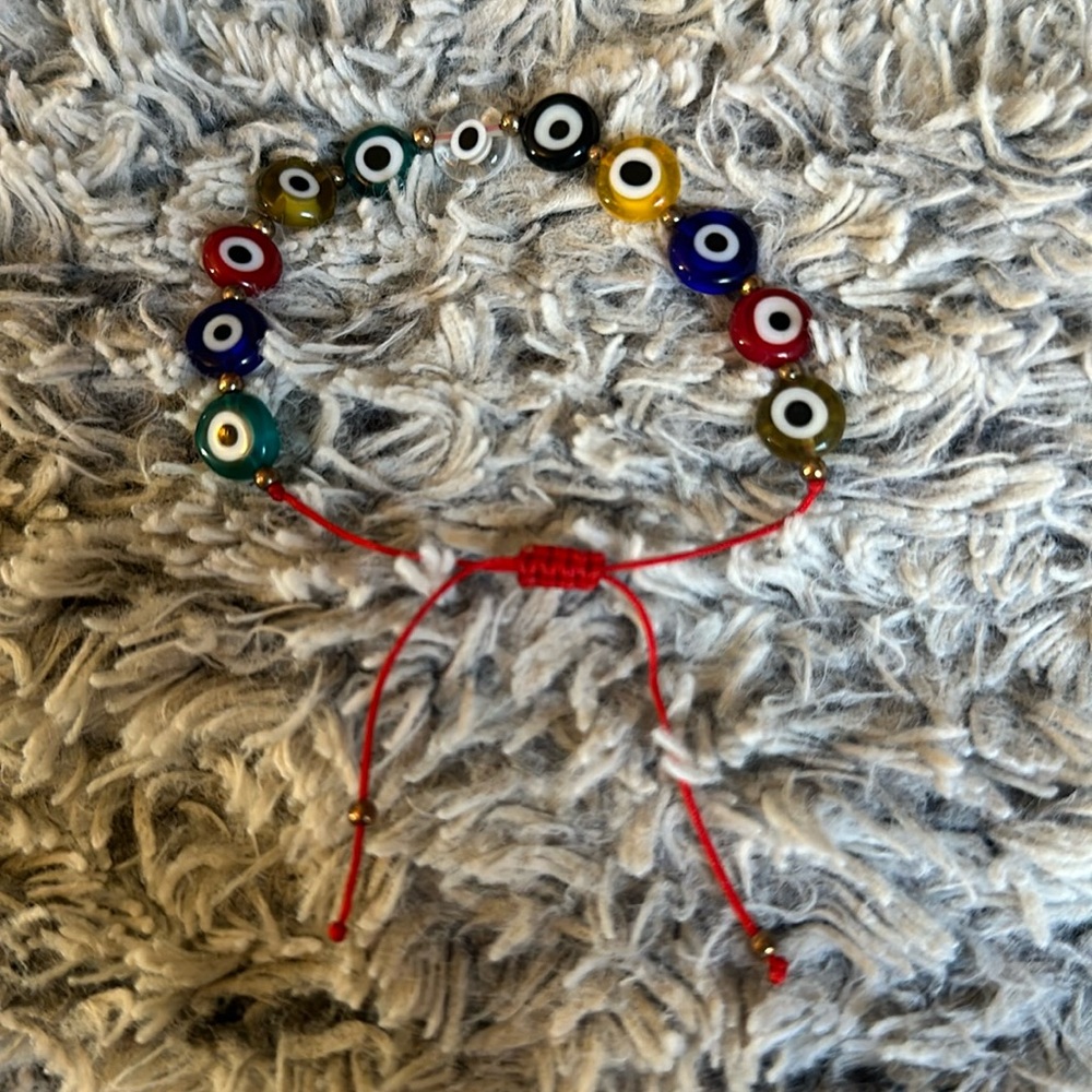 Evil eye 🧿 adjustable bracelet